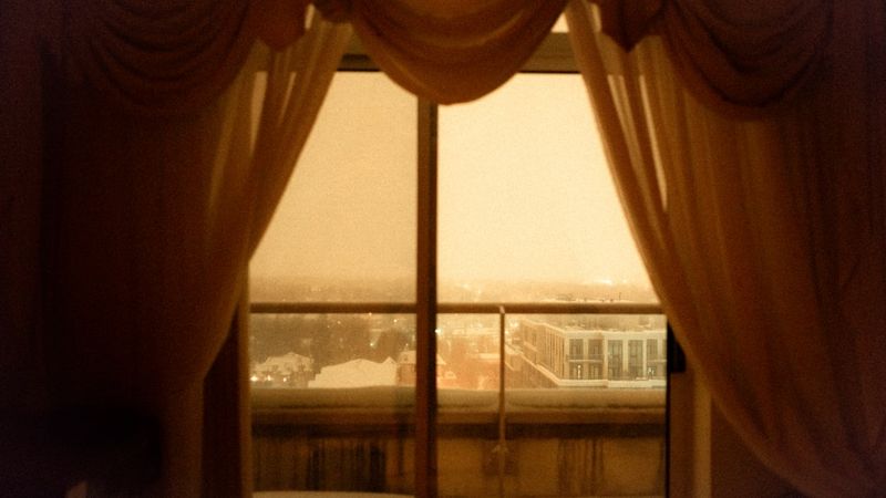 Porta de vidro de correr